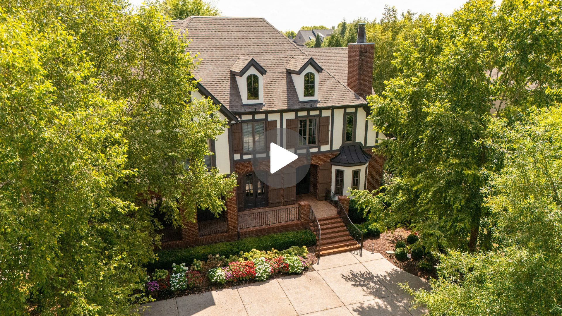 brentwood tennessee tudor nashville revival luxury home